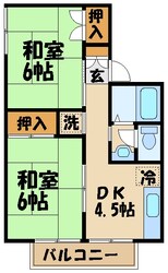 ファミール白川の物件間取画像